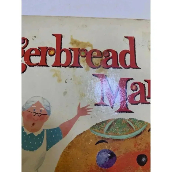 The Gingerbread Man by Bernie Bill Rutherford 1963 Whitman Vintage Book Collect - Picture 4 of 12